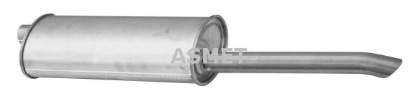 ASMET 05.010 Rear Muffler