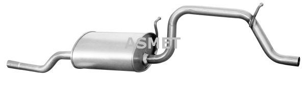 ASMET 05.150 Rear Muffler