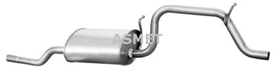 Rear Muffler ASMET 05.150