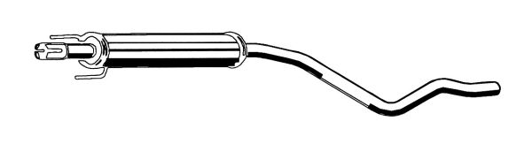 ASMET 05.167 Centre Muffler