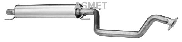 ASMET 05.174 Centre Muffler