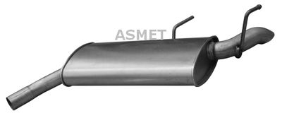 Rear Muffler ASMET 05.176