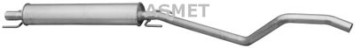Centre Muffler ASMET 05.182