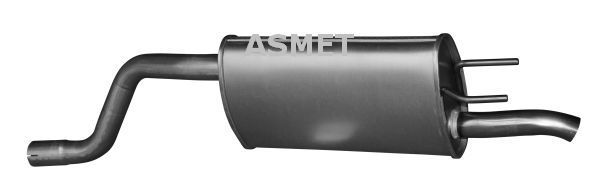 ASMET 05.189 Rear Muffler