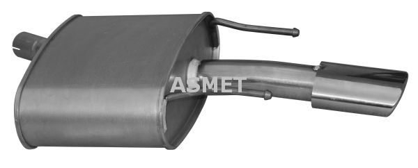 ASMET 05.208 Rear Muffler