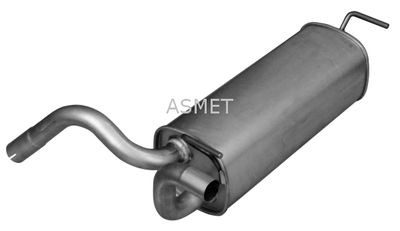 Rear Muffler ASMET 05.237