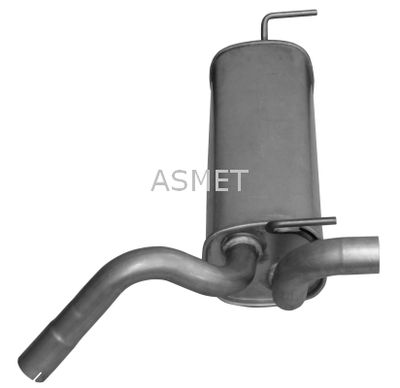 Rear Muffler ASMET 05.242