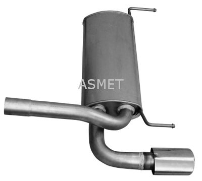 Rear Muffler ASMET 05.253