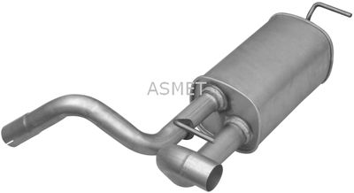 Centre Muffler ASMET 05.258