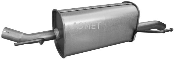 ASMET 05.276 Rear Muffler