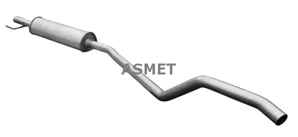 ASMET 05.281 Centre Muffler