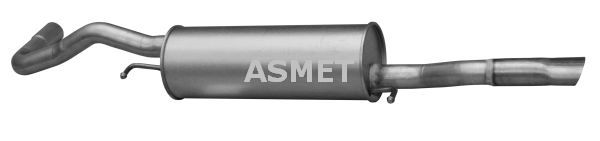 ASMET 06.011 Rear Muffler