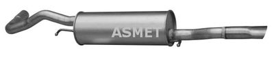 Rear Muffler ASMET 06.011