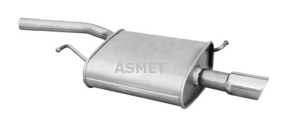 Rear Muffler ASMET 06.016