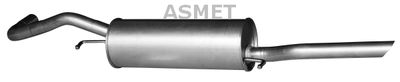 Rear Muffler ASMET 06.018