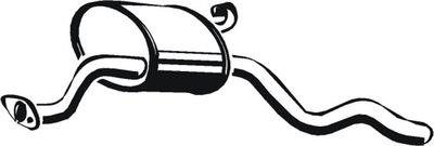 Centre Muffler ASMET 07.058