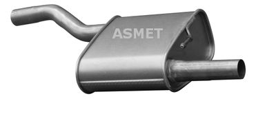 Rear Muffler ASMET 07.135