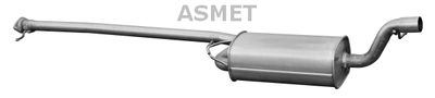 Centre Muffler ASMET 07.154