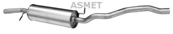 ASMET 07.175 Centre Muffler