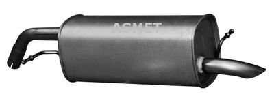 Rear Muffler ASMET 07.181