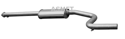 Front Muffler ASMET 07.183
