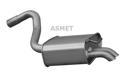 Rear Muffler ASMET 07.185