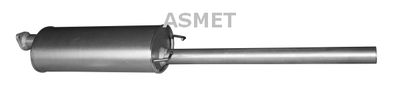 Centre Muffler ASMET 07.187