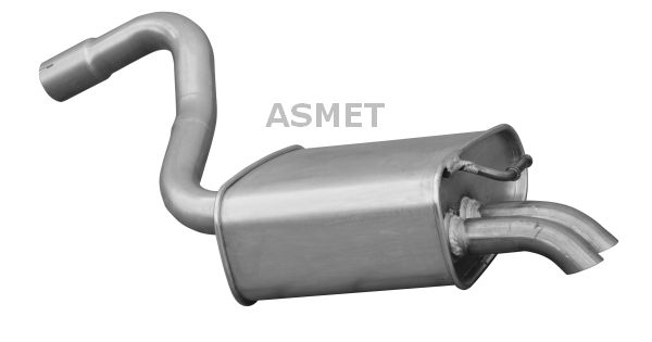 ASMET 07.204 Rear Muffler