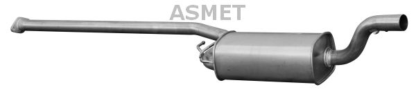 ASMET 07.212 Centre Muffler