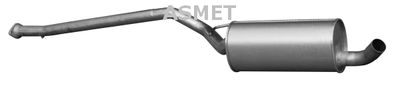 Centre Muffler ASMET 07.215