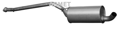 Centre Muffler ASMET 07.217