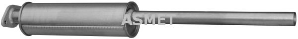ASMET 07.242 Front Muffler
