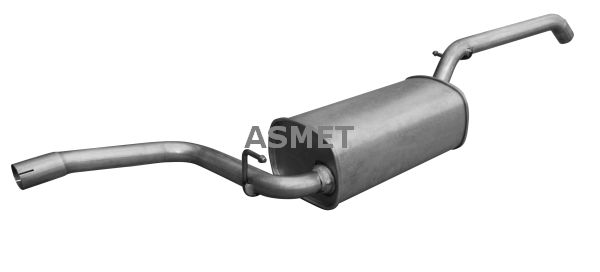 ASMET 07.259 Rear Muffler