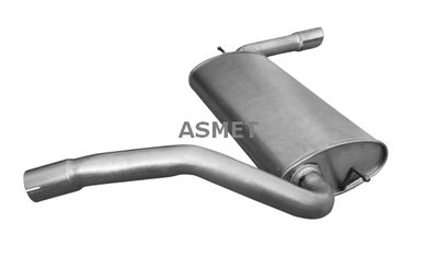 Rear Muffler ASMET 07.262