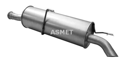 Rear Muffler ASMET 08.015