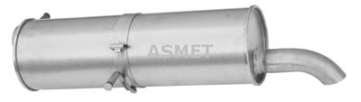 Rear Muffler ASMET 08.030