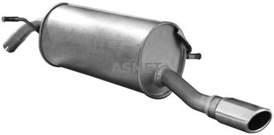 Rear Muffler ASMET 08.091