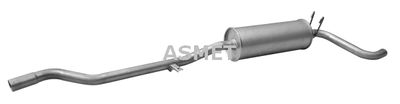 Rear Muffler ASMET 09.086