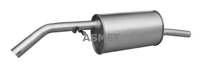Rear Muffler ASMET 09.104
