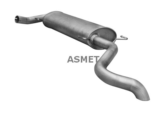 ASMET 09.110 Rear Muffler