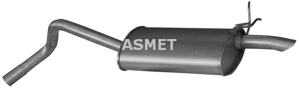 ASMET 10.051 Rear Muffler