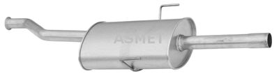 Centre Muffler ASMET 10.053