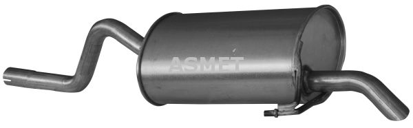 ASMET 10.059 Rear Muffler