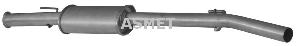ASMET 10.074 Centre Muffler