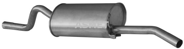 ASMET 10.076 Rear Muffler