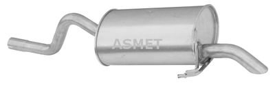 Rear Muffler ASMET 10.085