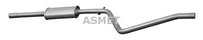 Front Muffler ASMET 10.100