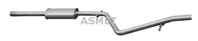 Centre Muffler ASMET 10.105