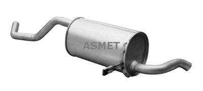Rear Muffler ASMET 10.132