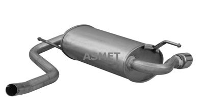 Rear Muffler ASMET 10.137